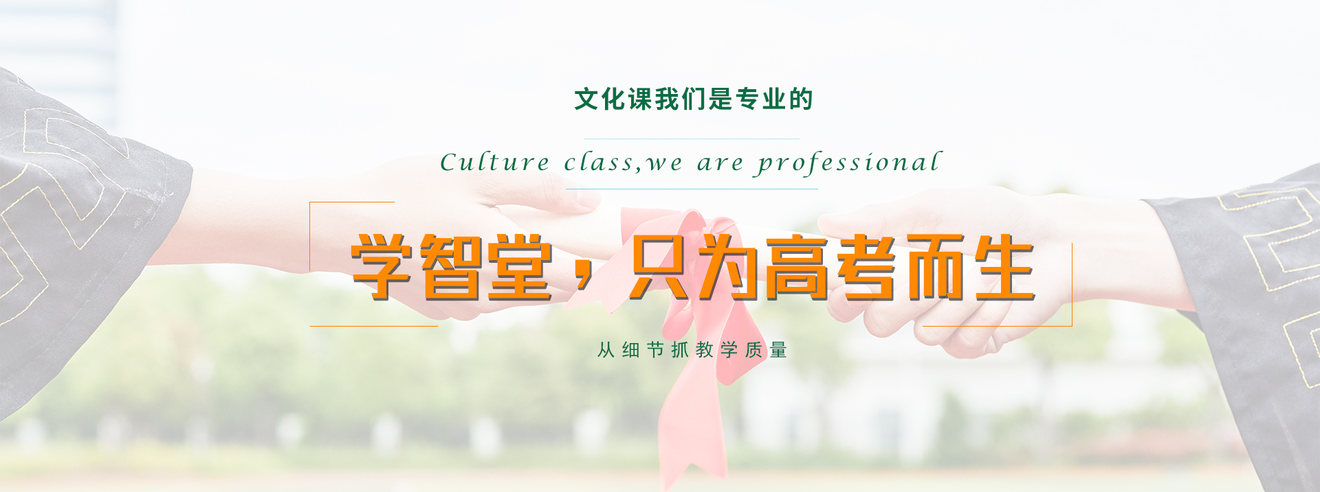 重庆艺考生文化课-高考复读-学智堂
